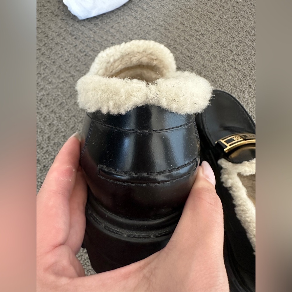 Christian Dior shearling insole loafers size 37.5 good condition. - Picture 6 of 12